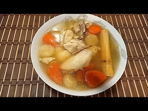 竹蔗茅根馬蹄雞湯 Sugar Cane Chicken Soup 清甜美味散熱潤燥 Refreshing & Tasty, Cooling & relieves dryness 