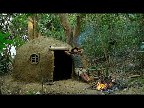 3HARI CAMPING BUSHCRAF,MEMBUAT RUMAH PATRICK STAR UNTUK BERTAHAN HIDUP DI HUTAN