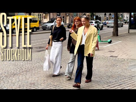 Stockholm September Street Fashion 2025 | Scandinavian Street Style | Early Autumn Fashion Trends