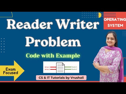 OS 13 : Reader Writer Problem Explained Simply with Example | In 10 Minutes