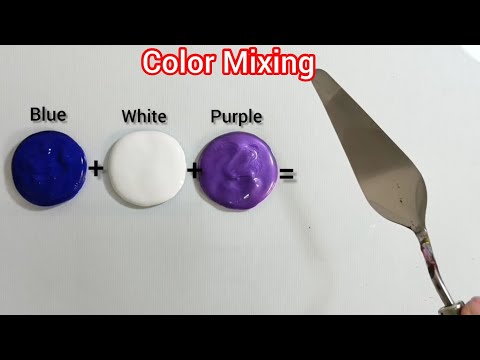 Guess the final color 🎨 | Satisfying video | Art video | Color mixing video | Paint mixing video