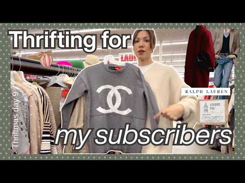 thrift with me for my subscribers! + thrift haul
