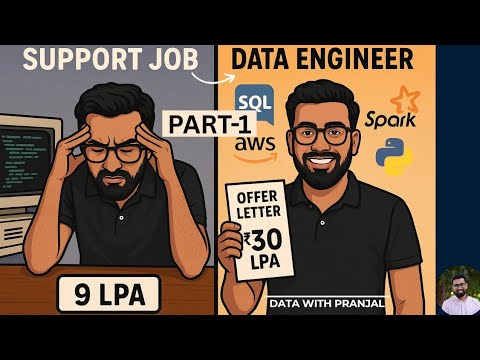 9 LPA to 30 LPA: My Practical Data Engineering Roadmap Part-1 | Career Switch  #dataengineering