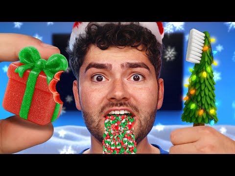 Do Christmas Emoji's Causes Cavities !? ASMR Mukbang