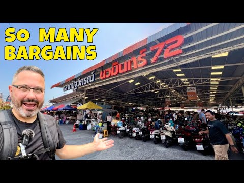 Bangkok's Largest Second Hand Market Is A Must See