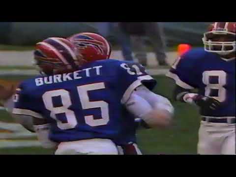 Chris Burkett 13 yd TD Catch November 15, 1987
