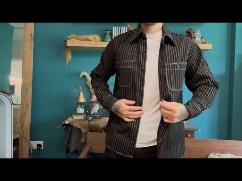 IRON HEART IHSH-266 WABASH WORK SHIRT | silent walkthrough | best quality shirt ever