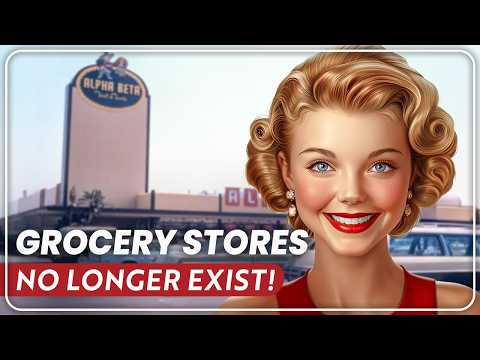20 Famous Grocery Stores From The 1970s, That No Longer Exist!