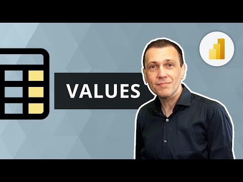 Using VALUES in iterators