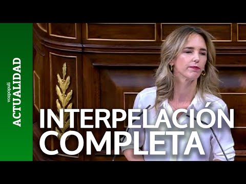 Cayetana's full interpellation of Bolaños