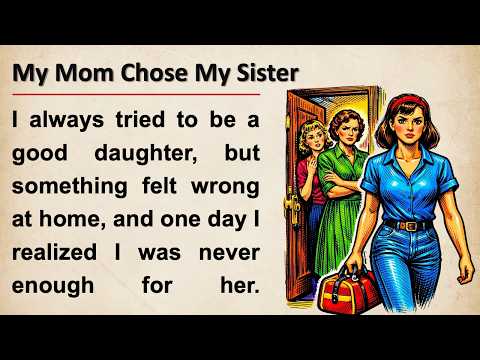 Learn English With Story 🔥 Mom Loves My Sister More | Level 3 Listening Practice