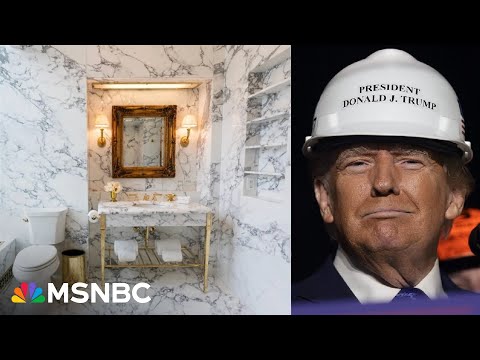 OCCUPIED: Trump renovates bathrooms as his team ramps up the military machine
