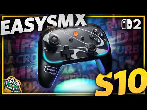 EasySMX S10 Switch 2 Controller Review - HD Rumble, NFC for Amiibo, Wake Function and more! 😱
