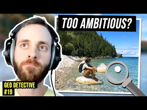 Can I successfully locate this random guy on a beach?