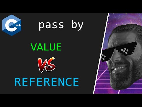 C++ pass by VALUE vs pass by REFERENCE? 📧