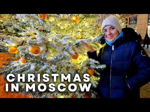 Taking My Wife to Discover Moscow's Christmas Decorations
