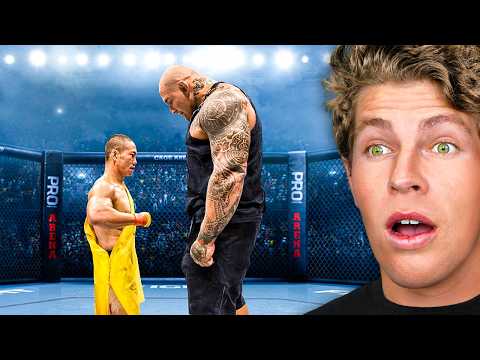 World's Biggest VS Smallest Fighter!