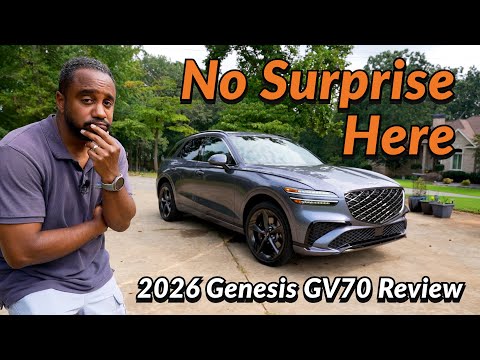 My experience with this brand should be no surprise! - 2026 Genesis GV70 Review