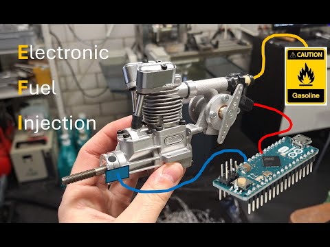Electronic Fuel Injection for a Model Engine / Elektronische Einspritzung für Modellmotoren / Part 1
