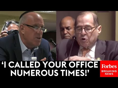 Man Whose Son Was Beaten In Anti-Semitic Attack Confronts Nadler About Failure To Respond To Him