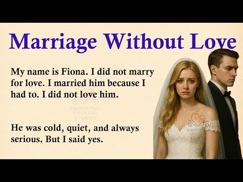 I Married Him Without Love โ
Emotional English Story (A1/A2 Level) โ