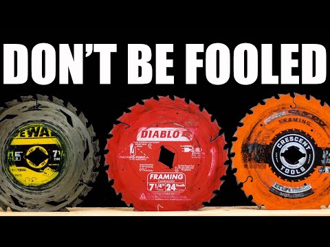 These Circular Saw Blades HAD ME FOOLED!