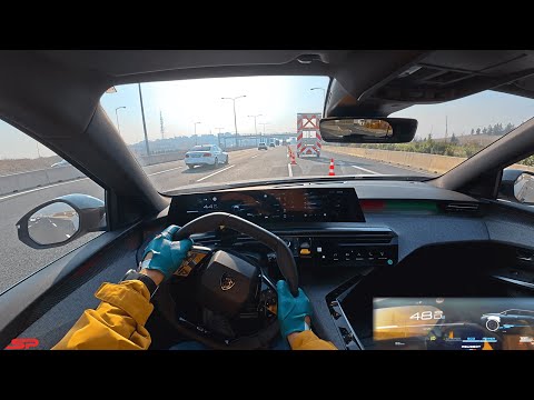 2025 PEUGEOT 5008 1.2 HYBRID - POV Test Drive I 4K