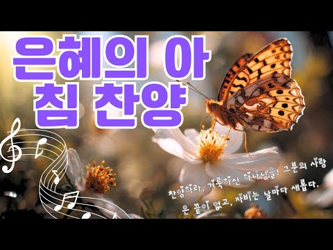 아침에듣는 아름다운 찬양 💛 찬송가 연속 듣기 광고없음 💥 하나님의 축복이 가득한 찬양 모음집