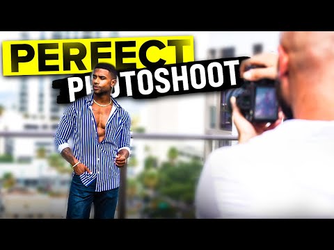 How To Do A Photoshoot For Men (Full Vlog)