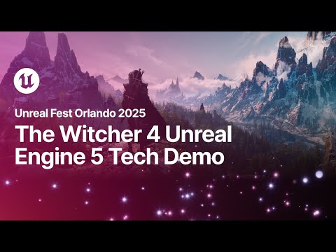 The Witcher 4 Unreal Engine 5 Tech Demo 4K | State of Unreal | Unreal Fest Orlando