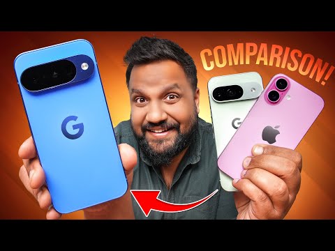 Pixel 10 vs iPhone 16 vs Pixel 9 Detailed Comparison!