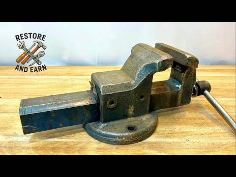 Restoring My Father’s 1985 Matador Vise | Rebuilding the Broken Screw and Jaws 🔧