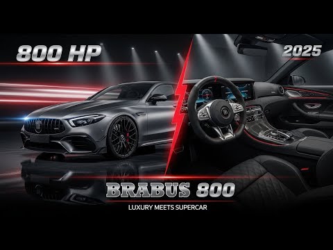 2025 Mercedes BRABUS 800 Review 🔥 800HP Luxury Beast - Interior & Exterior Tour | Worth $300K?
