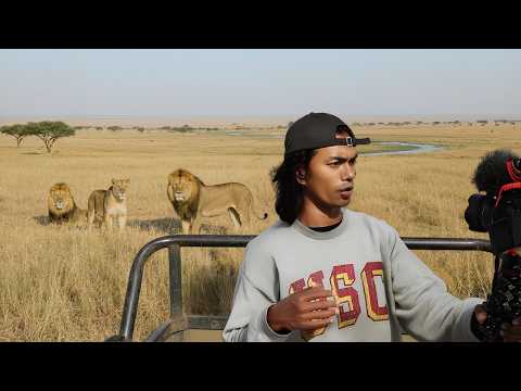 A day in the life of a travel vlogger – Kenya Safari 🇰🇪