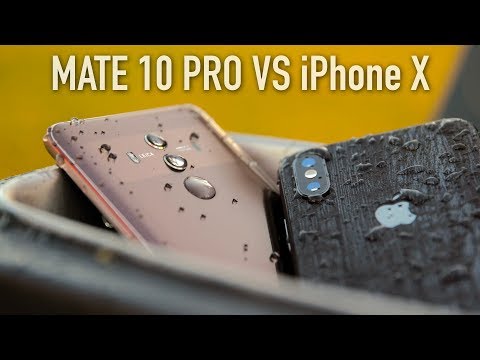 Huawei Mate 10 Pro vs iPhone X Full Comparison With Camera Test!