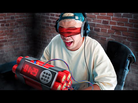 Kann ich BLIND eine Bombe entschärfen? (Mit Stegi)