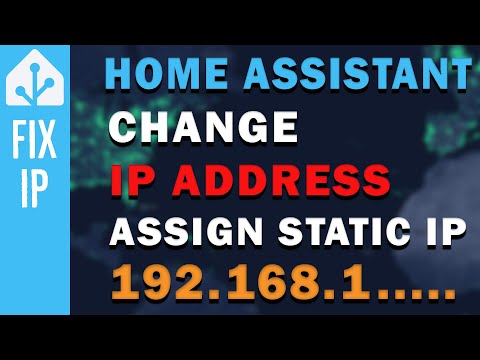Home Assistant Change ip Address - Set Static Address