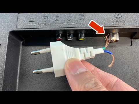 Insert an Electrical Plug on the TV and Watch all the Channels in the World in Full HD!