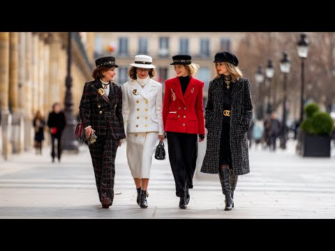 CHANEL Street Style 40+ | Elegant Fall-Winter 2025/26 Trends from Paris Fashion Week