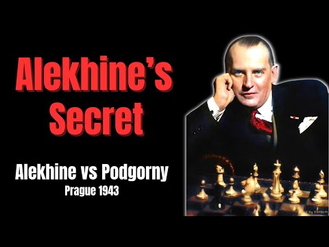 Magic Mechanism of Sacrifice in Chess. Alekhine vs Podgorny