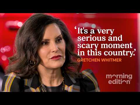 Gretchen Whitmer says it's not 'paranoia' to fear Trump using homeland security in elections | NPR