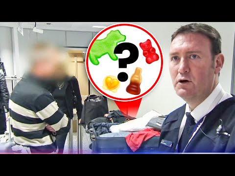 Drug Smuggler Insists His We*d Is 'Candy' | Customs UK Marathon