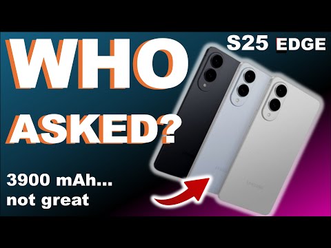 Galaxy S25 Edge... Who would even buy it? | The comeback of thin phones!