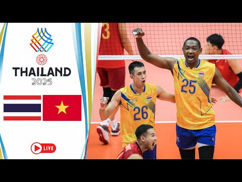 Thailand 🇹🇭vs🇻🇳 Vietnam | SEA Games Men's Volleyball 2025 | Bangkok, Thailand