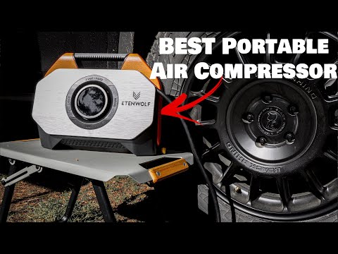 EtenWolf Vortex S6 Portable Battery Operated Air Compressor Review / Tire Inflator