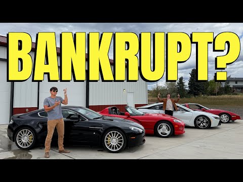 We Own 4 HEAVILY Depreciated $100K Sports Cars... So Have We Gone BANKRUPT Yet?