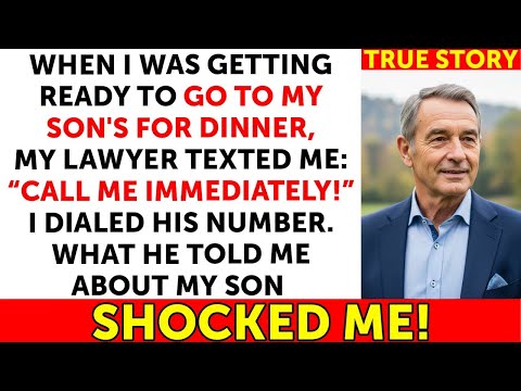 My Lawyer Wrote To Me “Call Me Immediately!” He Revealed The Terrible Truth About My Son...