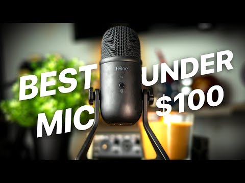 Best USB Microphone Under $100 | FiFine K678 USB Microphone Review
