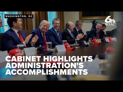 FULL: Trump cabinet meeting highlights administration's accomplishments during first 100 days