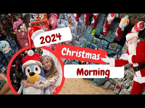 *NEW* 2024 FULL Christmas Morning | A LARGE Family Christmas Day ! Full gift opening | Surprises !